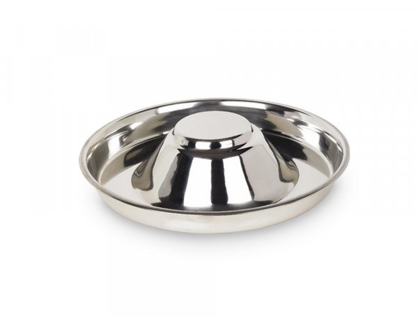 Puppy saucer stainless steel