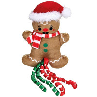 Xmas plush gingerbread man with catnip Xmas plush gingerbread man with catnip