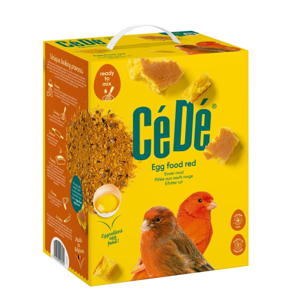CéDé eggfood canaries red