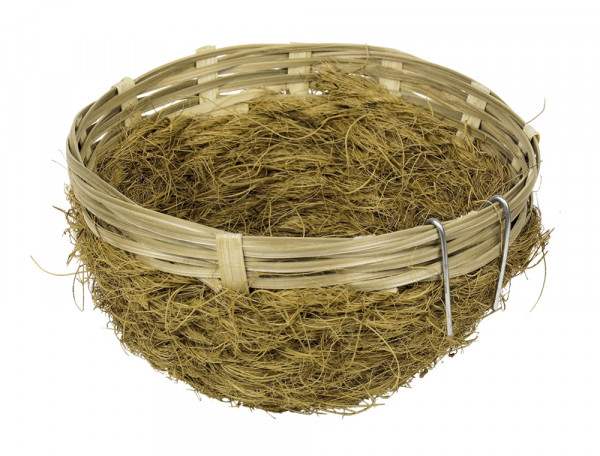 Bamboo nest w/ coir