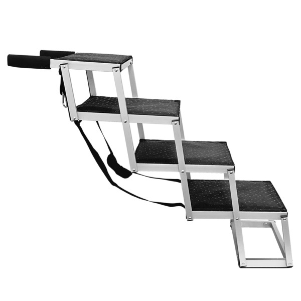 Aluminium Falt-Treppe, 4-stufig