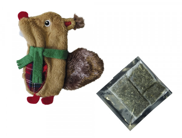 XMAS Plüsch Eichhörnchen