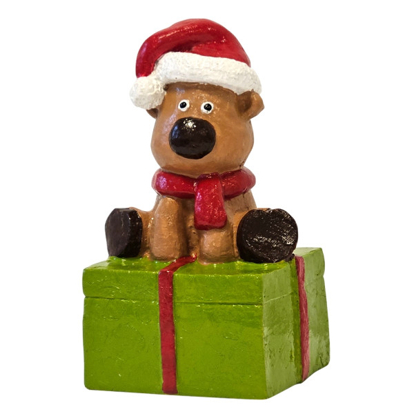 XMAS Aqua Ornaments "CHRISTMAS BOX"