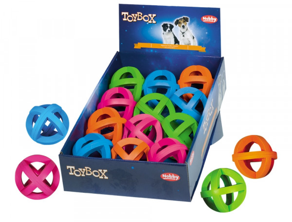 Rubber fence balls