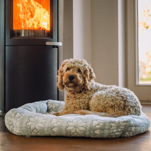 XMAS Komfort Bett eckig "FLOKON"