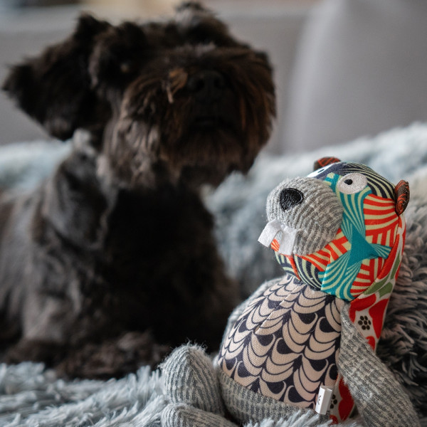 "Patchwork" display soft toys