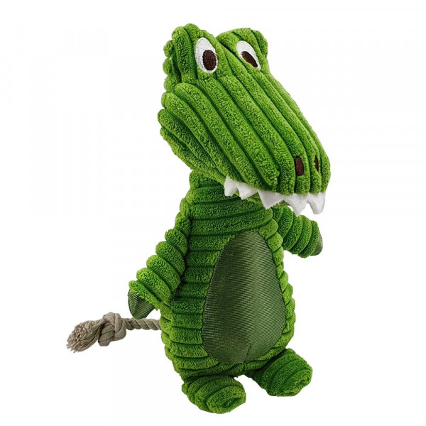 Plush animal with rope
