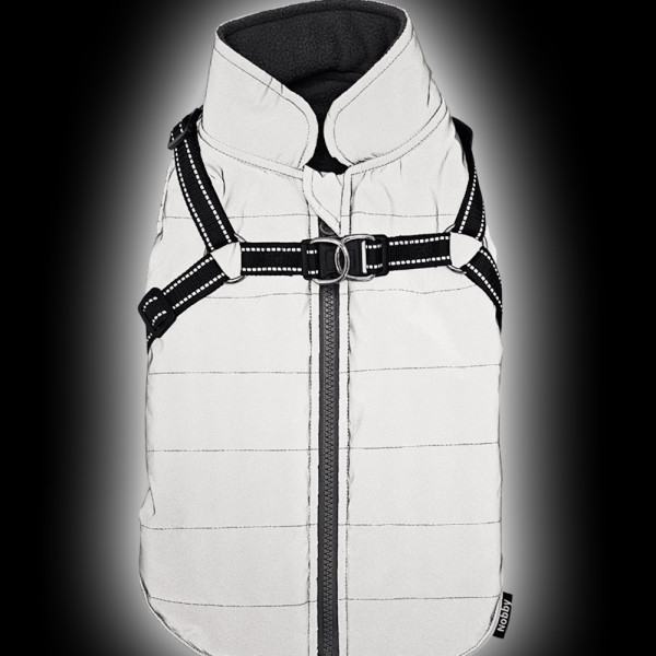 "Full reflect 2 in 1" dog coat