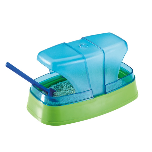 Hamstertoilette und Toilettenstreu