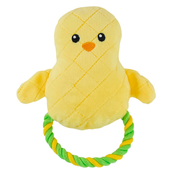 EASTER chick with rope