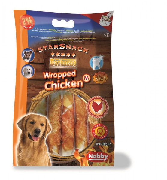 StarSnack BBQ Wrapped Chicken L
