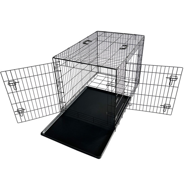 Transport cages foldable