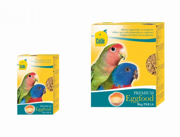 CéDé eggfood lovebirds and neophemas