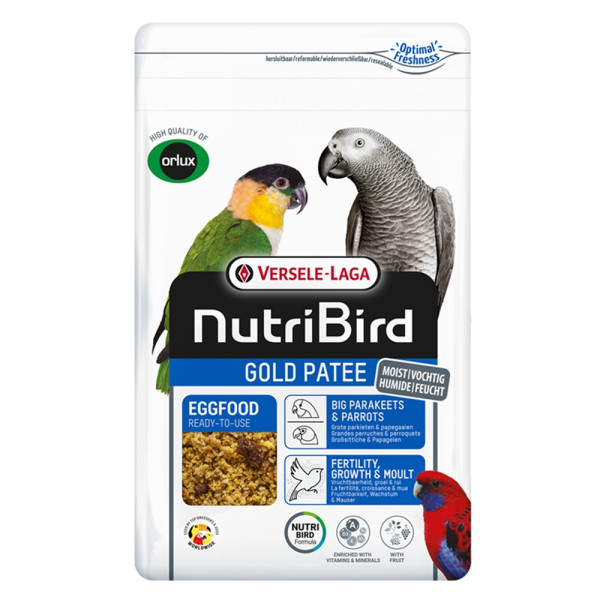 NutriBird Gold patee Großsittiche/Papageien