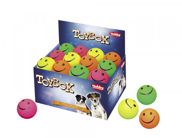 Moosgummi Smiley Bälle