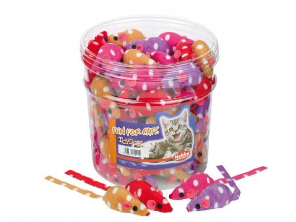 Toy box cat