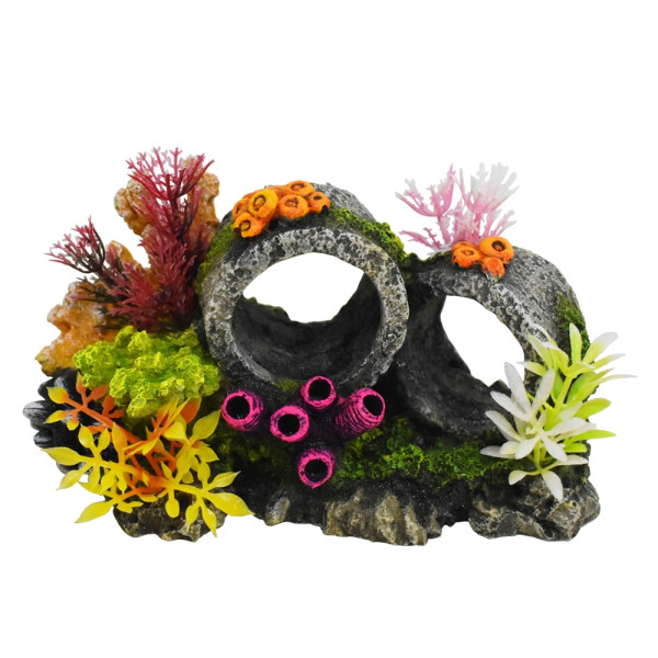 Aqua Ornaments "PIPES" with plants