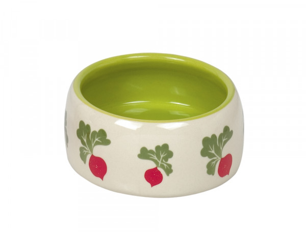Ceramic feeding trough "Radish"