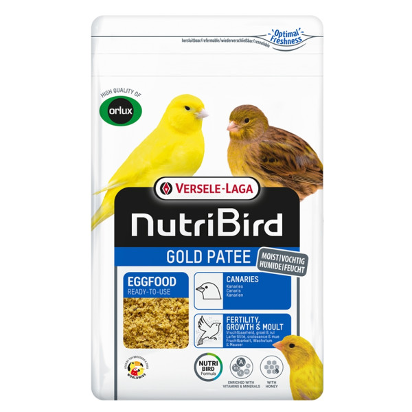 NutriBird Gold patee gelb