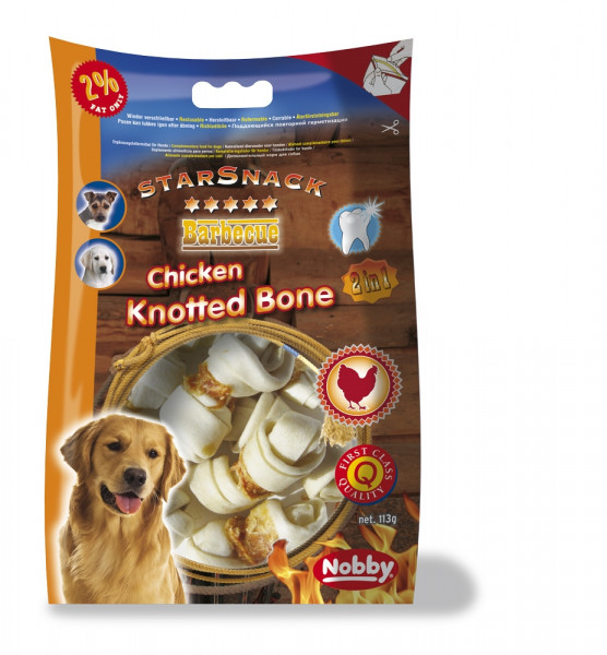 STARSNACK BBQ Chicken Knotted Bone