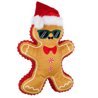 Xmas plush gingerbread man "COOL" Xmas plush gingerbread man "COOL"