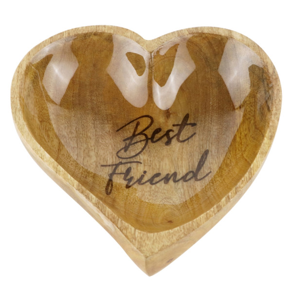 „Best Friend“ wooden bowl