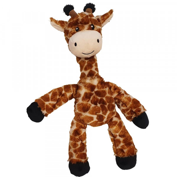 Plush animal with rope inside