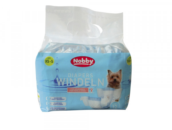 Diapers f. female dogs