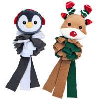 XMAS plush snoffle toy XMAS plush snoffle toy