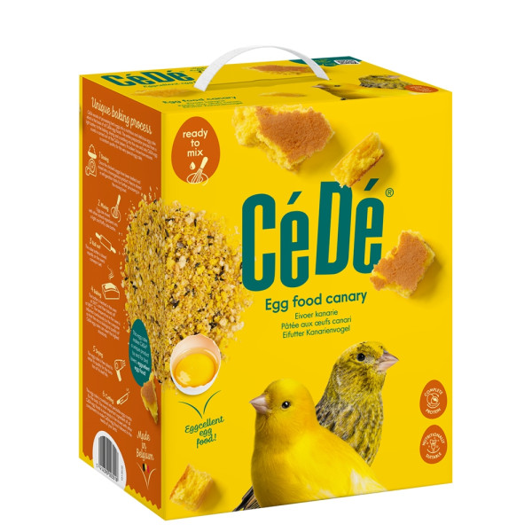 CéDé eggfood canaries yellow
