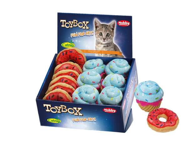 Plüsch "Dessert" mit Catnip