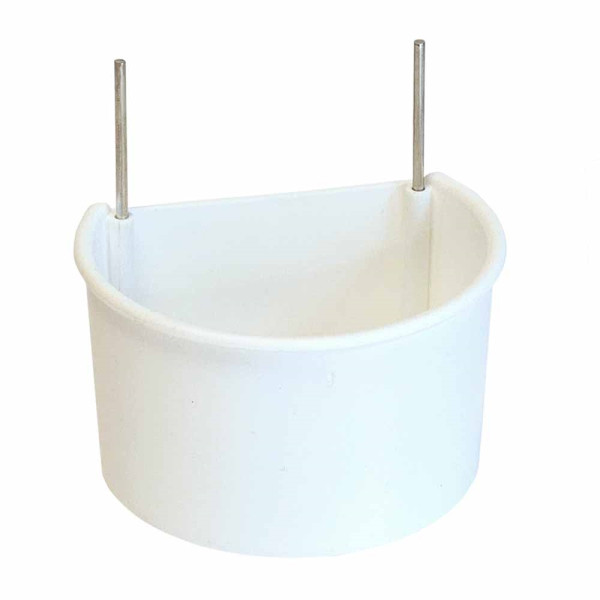 Papageiennapf mit Drahthalter