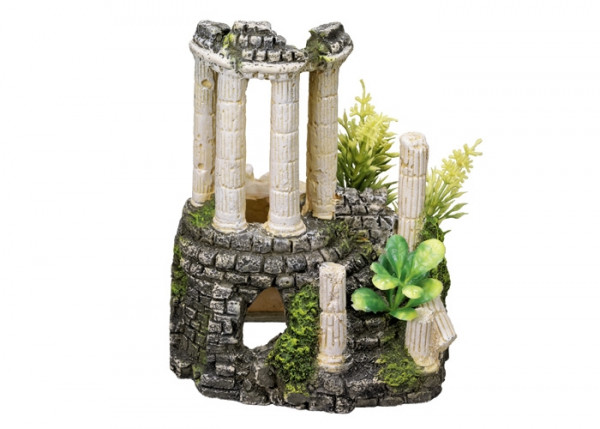 Aqua Ornaments "ANTIQUE COLUMN" - w/ plants