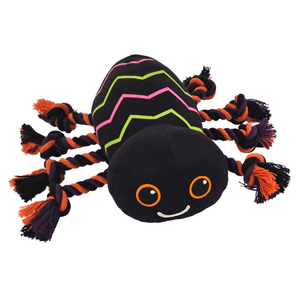 Halloween Spinne mit Seil
