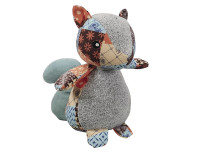 Plush squirrel "Patchwork" Plush squirrel "Patchwork"