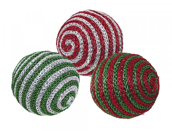 Weihnachtsbälle Tonne