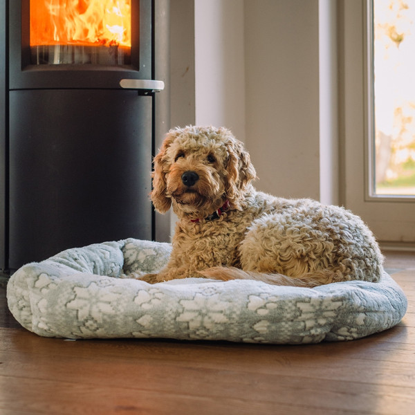 XMAS Komfort Bett eckig "FLOKON"