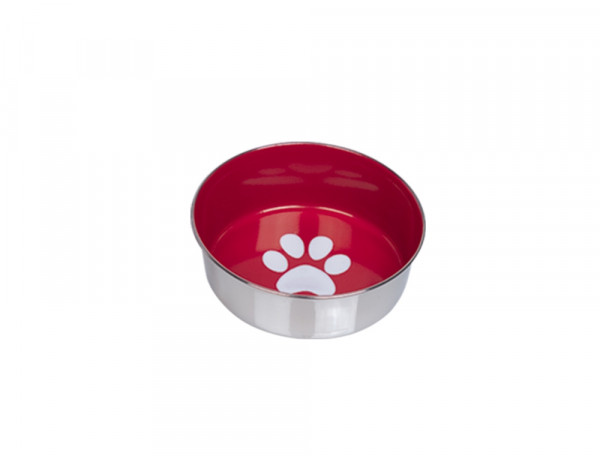 Stainless steel bowl HEAVY PAW, anti slip