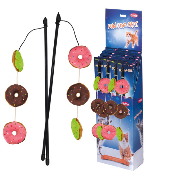 Angel mit Donuts + Catnip