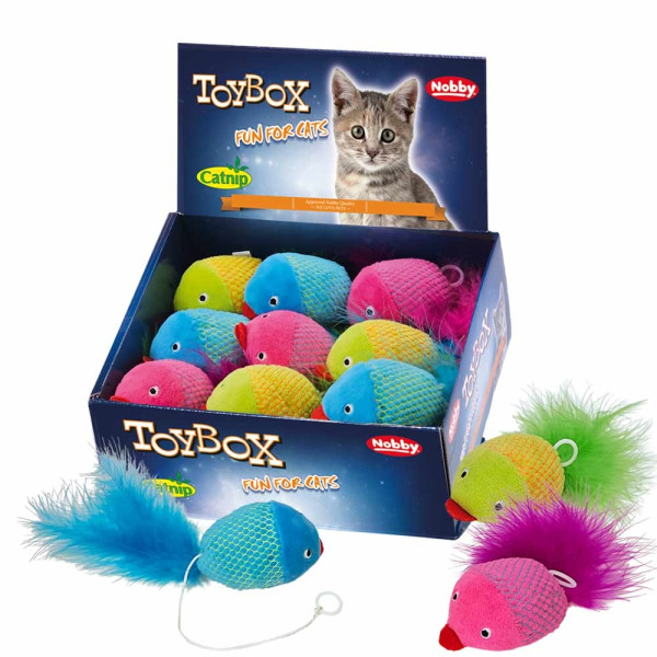 Aufzieh Fisch mit Catnip