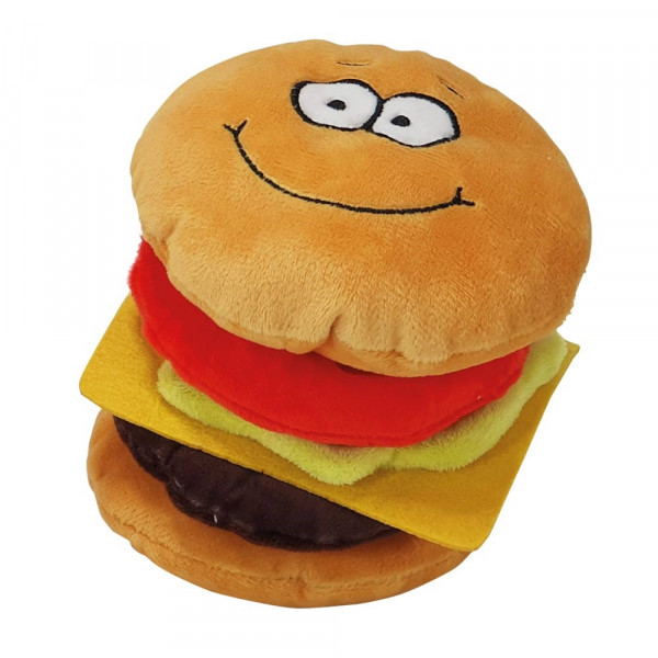 Plüschspielzeug „Happy Food“ Cheeseburger mit Gummizug