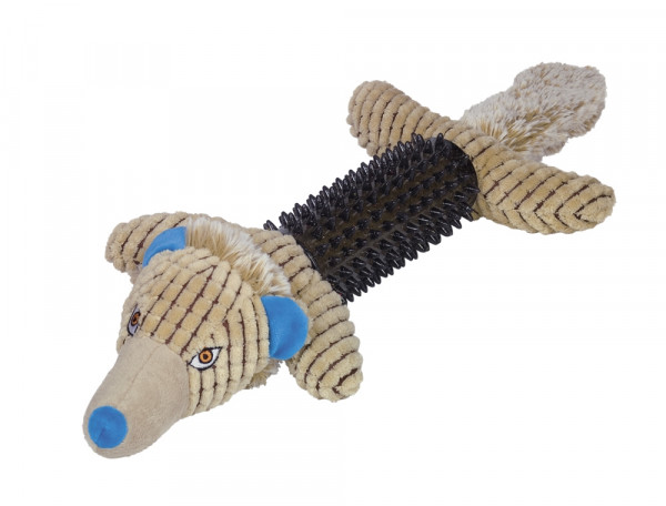 Plush wolf with TPR
