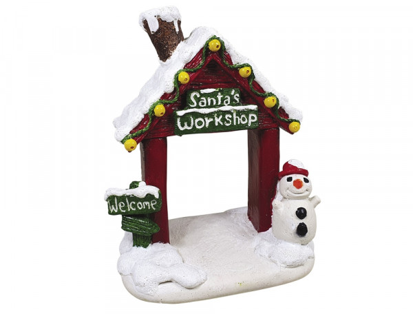 Santa´s Workshop sign