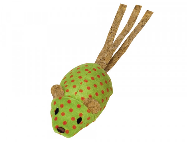 Plush mouse with catnip