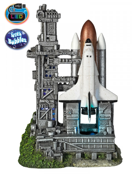 Aqua Ornaments "Rakete & Startrampe"