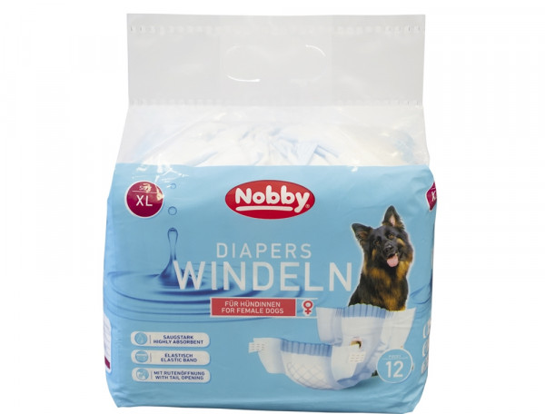 Diapers f. female dogs