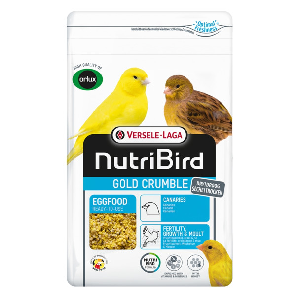 NutriBird Gold Crumble gelb