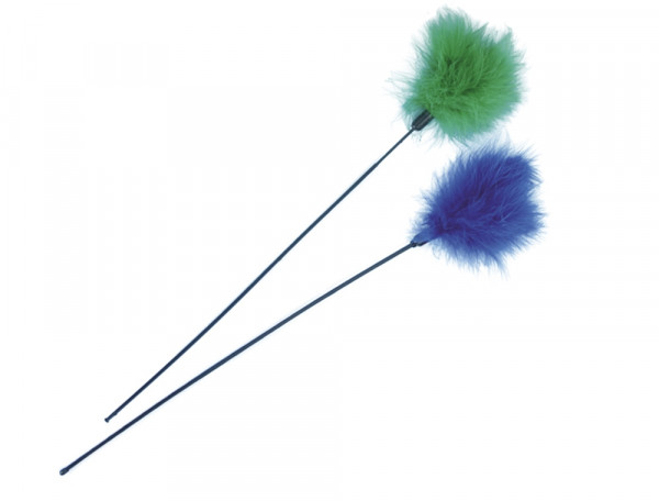 Federwedel mit Flaumfedern