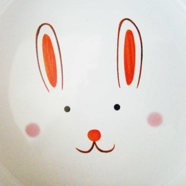 Ceramic feeding trough "Happy Rabbit"