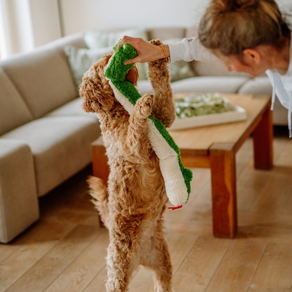 Plüsch Schlange „XL Squeaker“